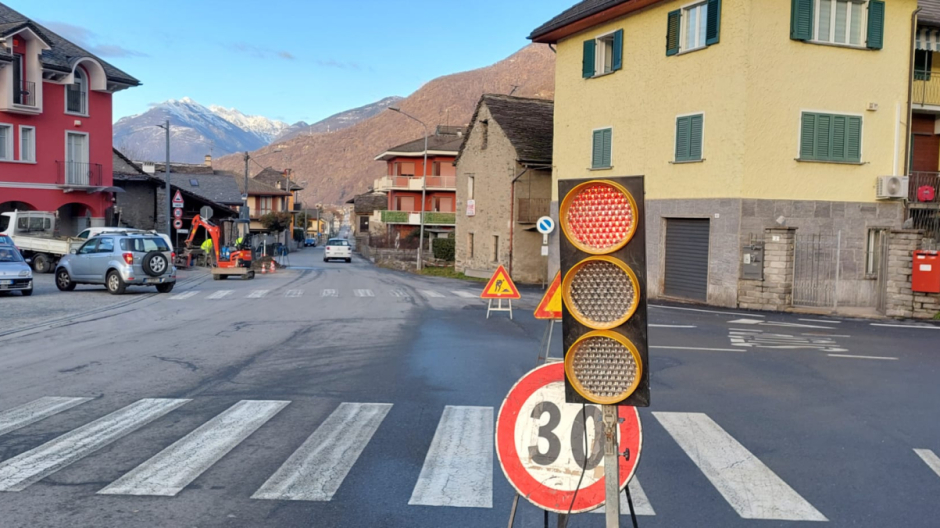 Beura: lavori in corso, il centro senz'acqua 